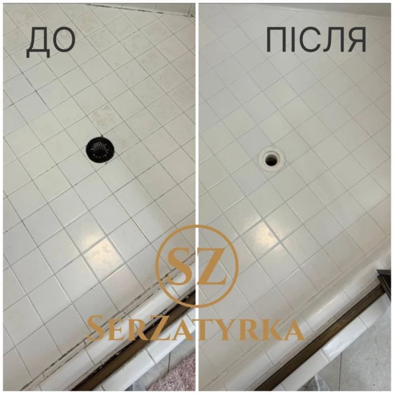 Чистка швів плитки Львів | SERZATYRKA, Винники — 11/12